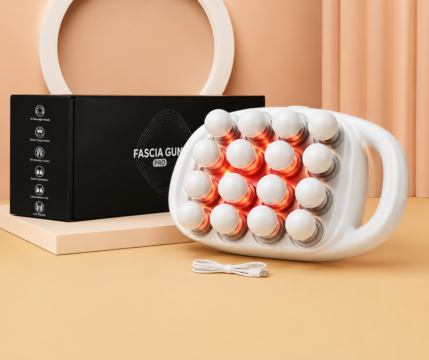 Multi-Head Deep Tissue Recovery Massager