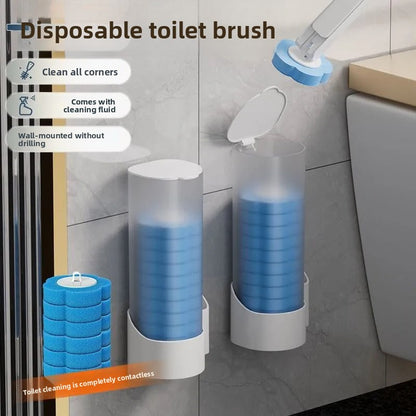 FreshClean Disposable Toilet Brush System
