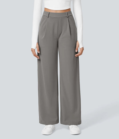 Terra Flex DayStretch High Waisted Pocket Straight Leg Work Pants
