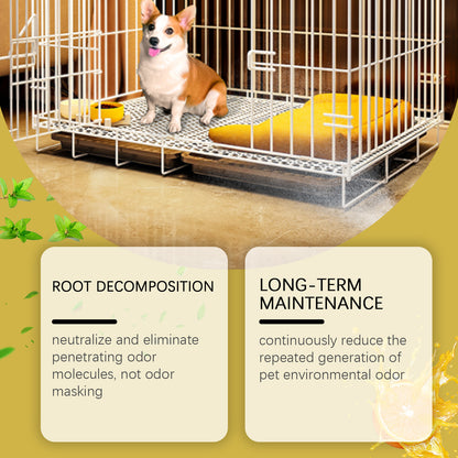 Pet Odor Eliminator Spray Fresh & Clean Kennels Instantly