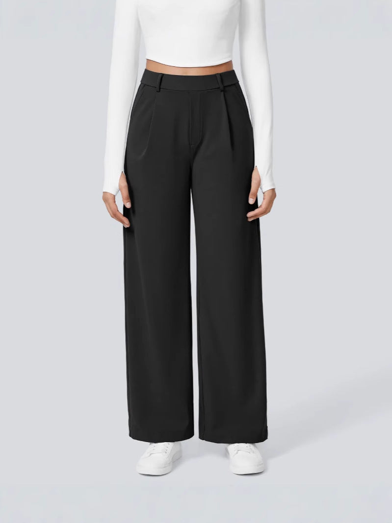 Terra Flex DayStretch High Waisted Pocket Straight Leg Work Pants
