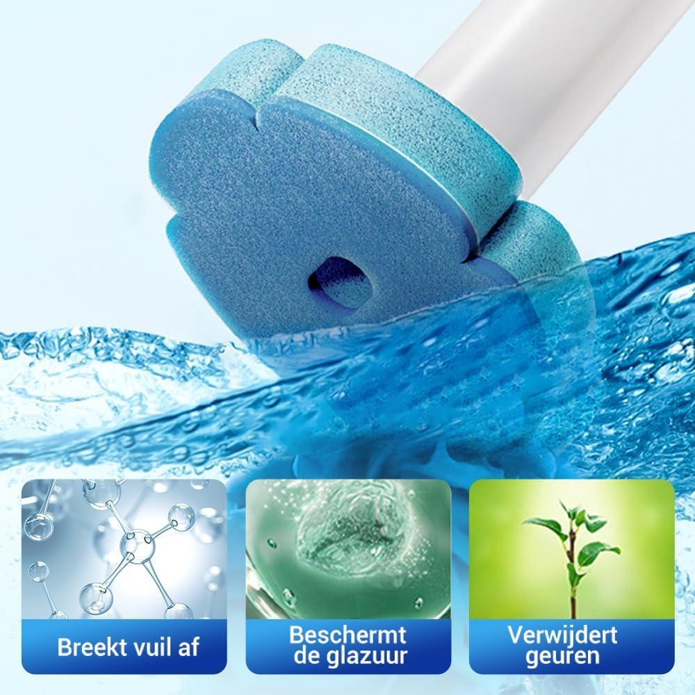 FreshClean Disposable Toilet Brush System