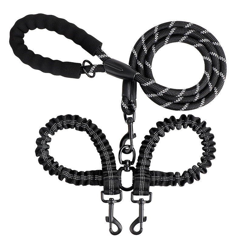 PawFlow™ Dual Dog Leash