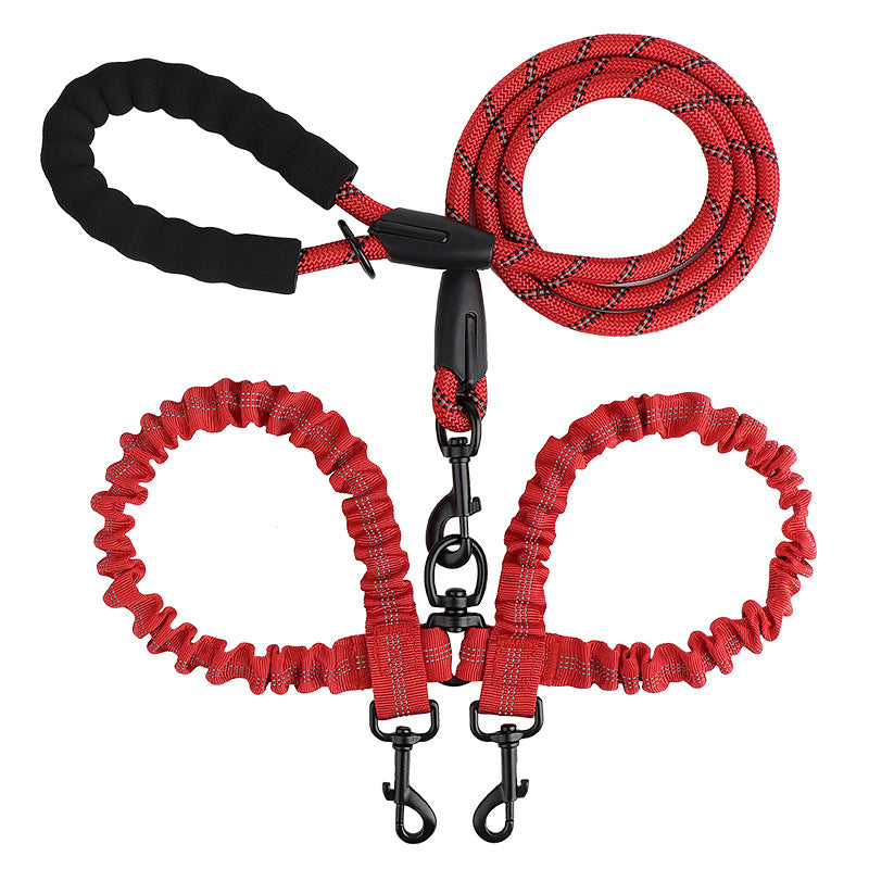 PawFlow™ Dual Dog Leash