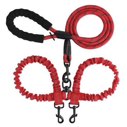 PawFlow™ Dual Dog Leash