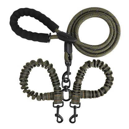 PawFlow™ Dual Dog Leash