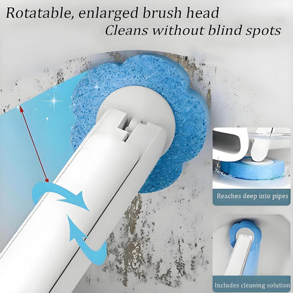 FreshClean Disposable Toilet Brush System