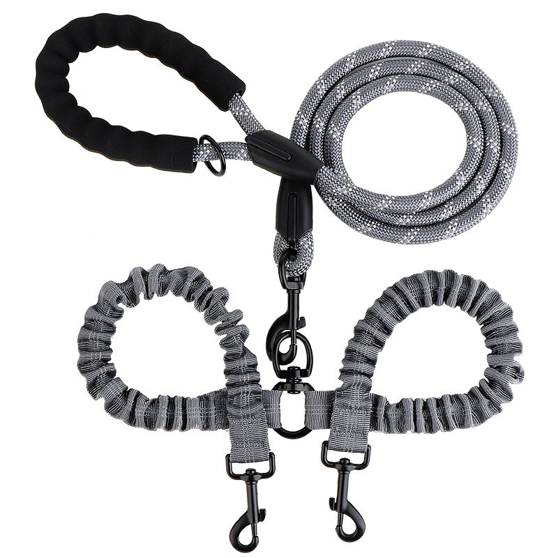 PawFlow™ Dual Dog Leash