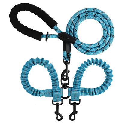 PawFlow™ Dual Dog Leash
