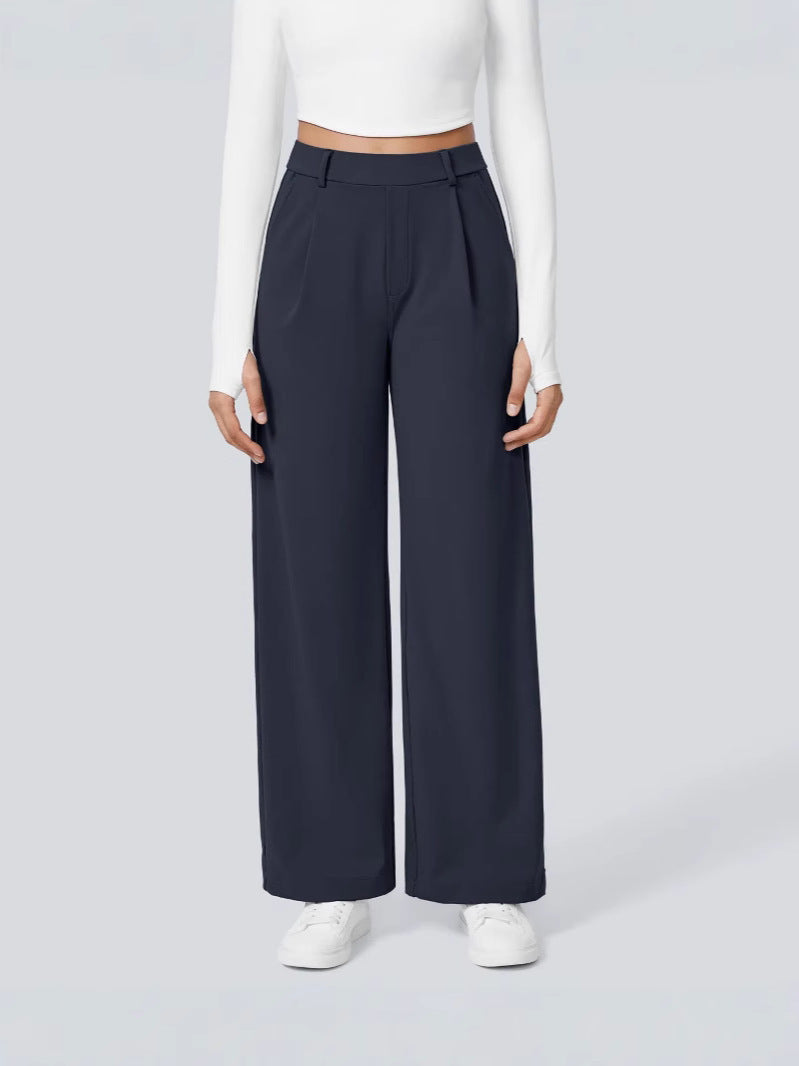 Terra Flex DayStretch High Waisted Pocket Straight Leg Work Pants