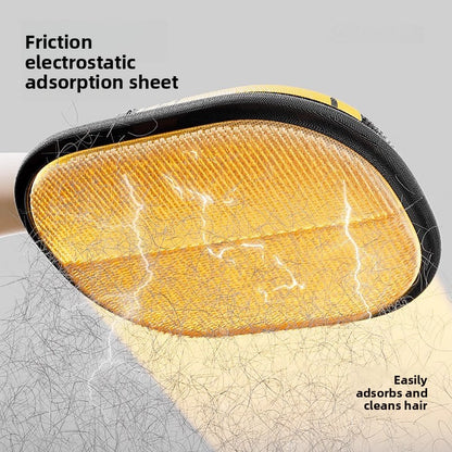 Pet static hair removal gloves