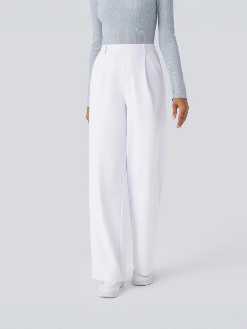 Terra Flex DayStretch High Waisted Pocket Straight Leg Work Pants