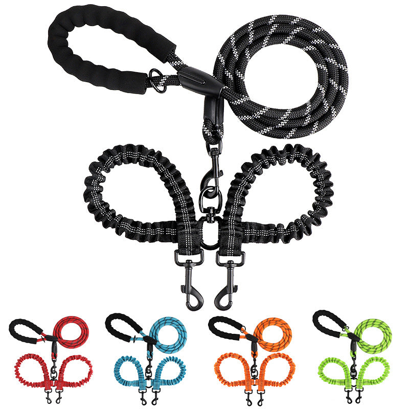 PawFlow™ Dual Dog Leash