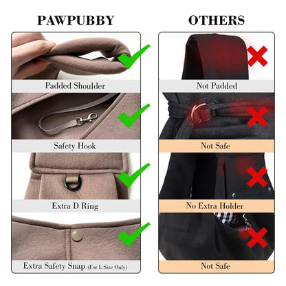 PawHug™ Crossbody Pet Carrier