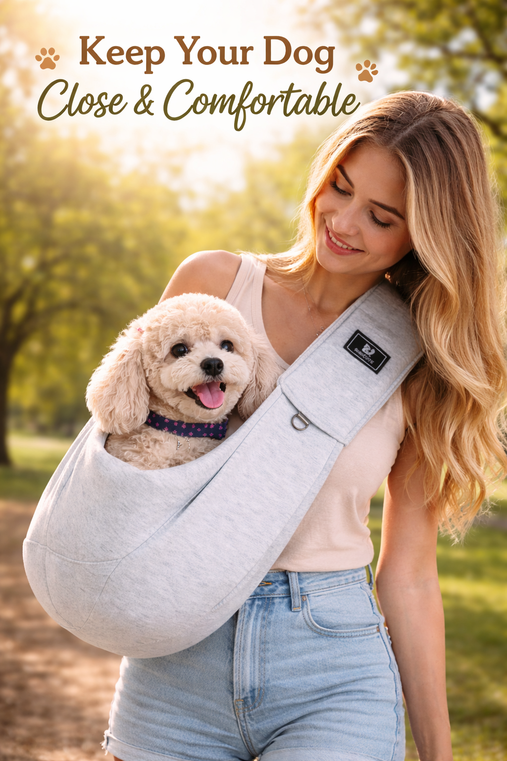 PawHug™ Crossbody Pet Carrier