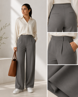 Terra Flex DayStretch High Waisted Pocket Straight Leg Work Pants