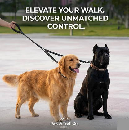 PawFlow™ Dual Dog Leash