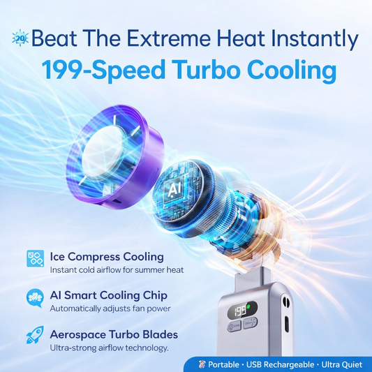 ArcticFlow™ Portable Cooling  Ai Fan