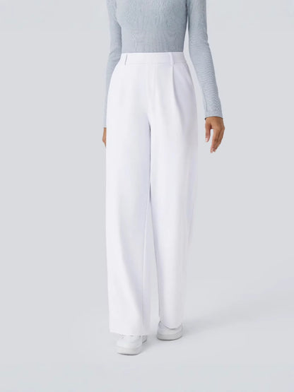 Terra Flex DayStretch High Waisted Pocket Straight Leg Work Pants