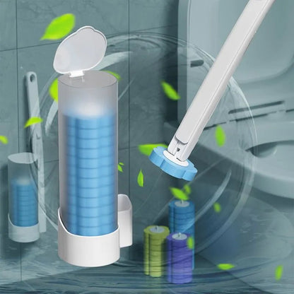 FreshClean Disposable Toilet Brush System