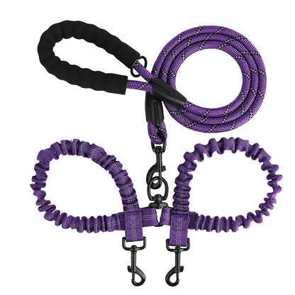 PawFlow™ Dual Dog Leash