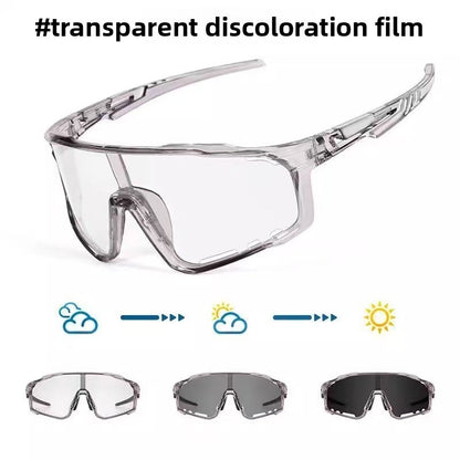 UV 400 Photochromic Polarized Safety Glasses