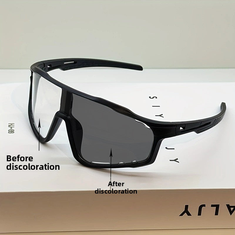 UV 400 Photochromic Polarized Safety Glasses