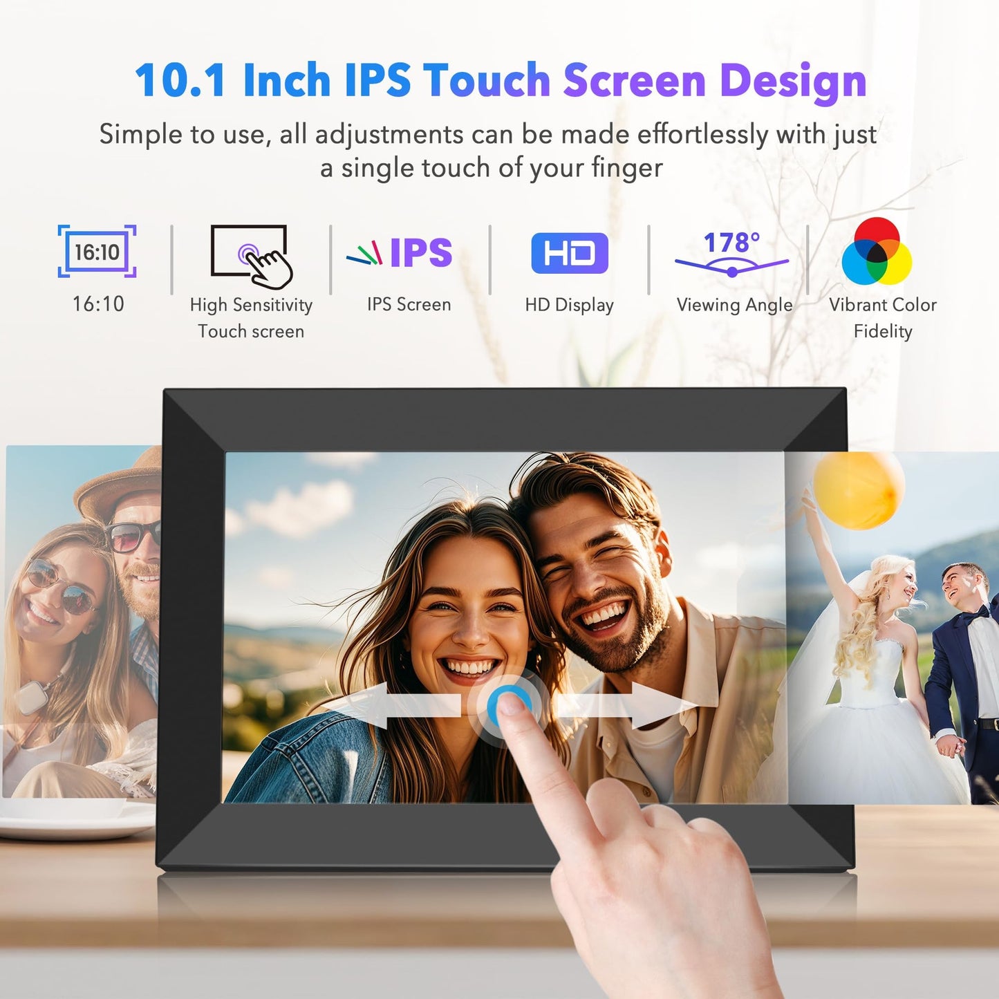 ?10.1? WiFi Smart Digital Photo Frame?