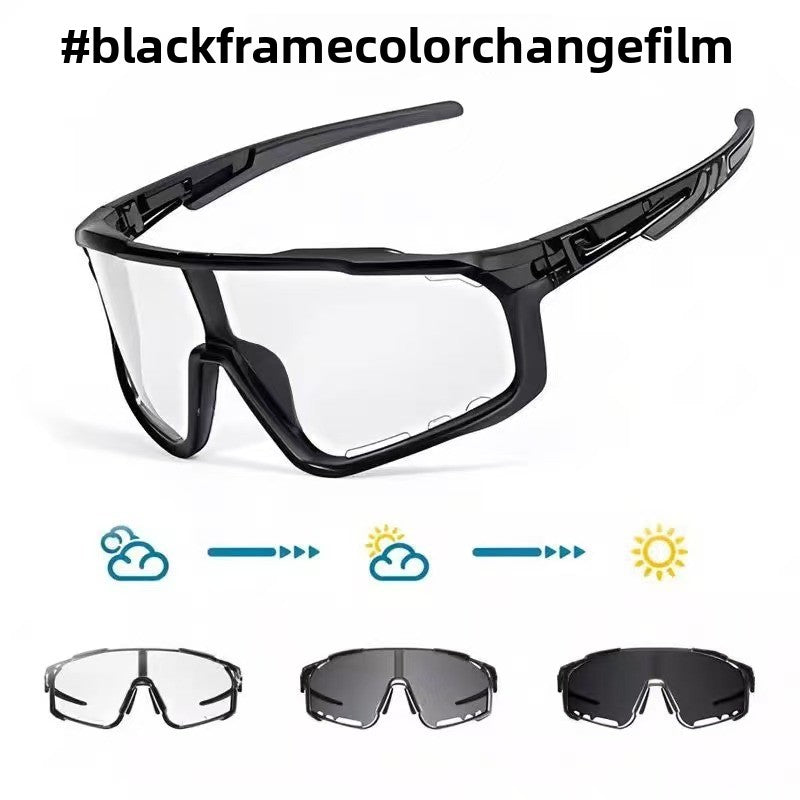 UV 400 Photochromic Polarized Safety Glasses