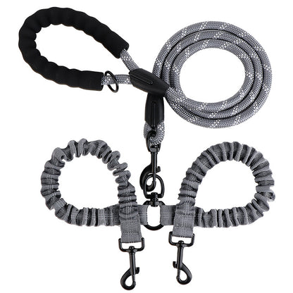 PawFlow™ Dual Dog Leash
